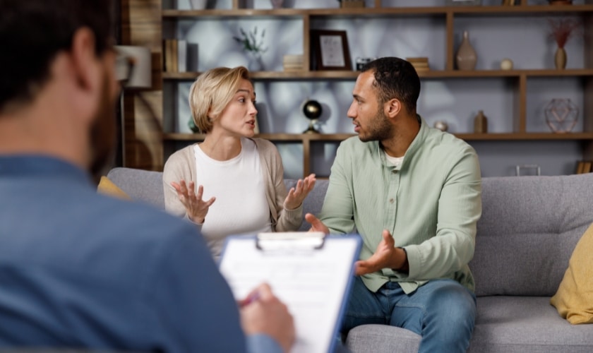 What is the goal of premarital counseling?